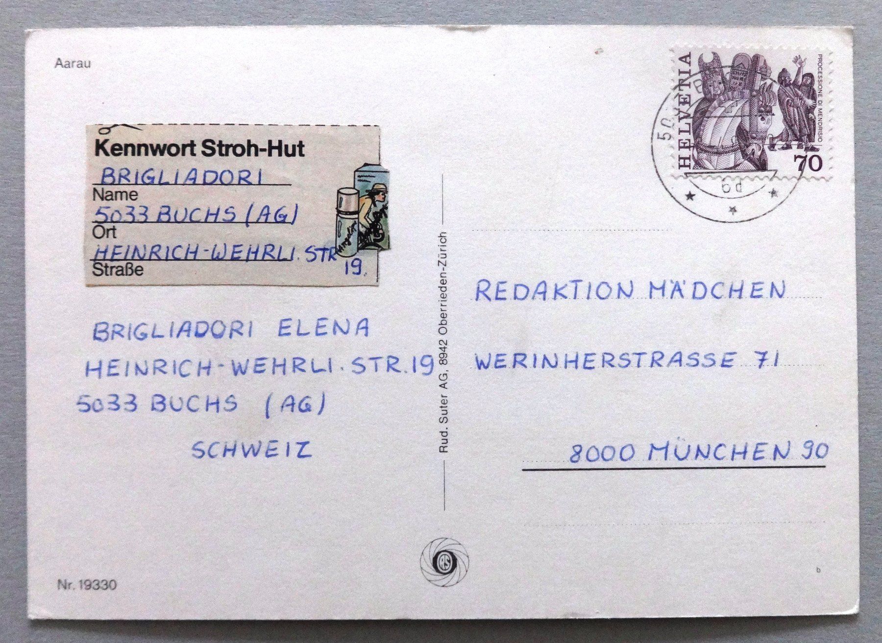 Cartes postales: Aarau – D'occasion à Fétigny par Billy2miny 1
