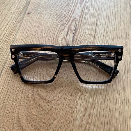 neue & ovp BALMAIN Brille „B-V“ / Neupreis CHF 466.—
