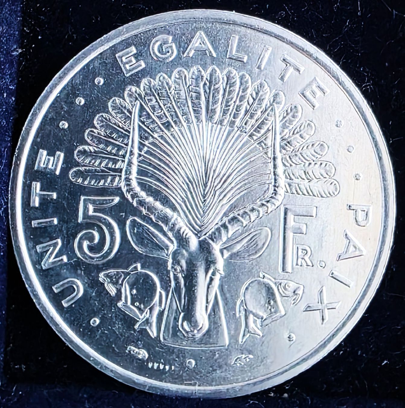 Toutes les monnaies: DSCHIBUTI 5 FRANCS 1991 – Neuf (Voir description) à Winterthur par Creso70