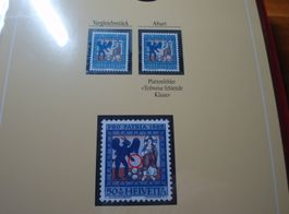 Abart Pro Patria, 1965**, "fehlende Klaue"