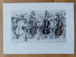 Exlibris Vladimir Zuev - Original Radierung signiert