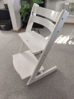 Stokke Tripp Trapp Kinderstuhl weiss gebrauchter Zustand.