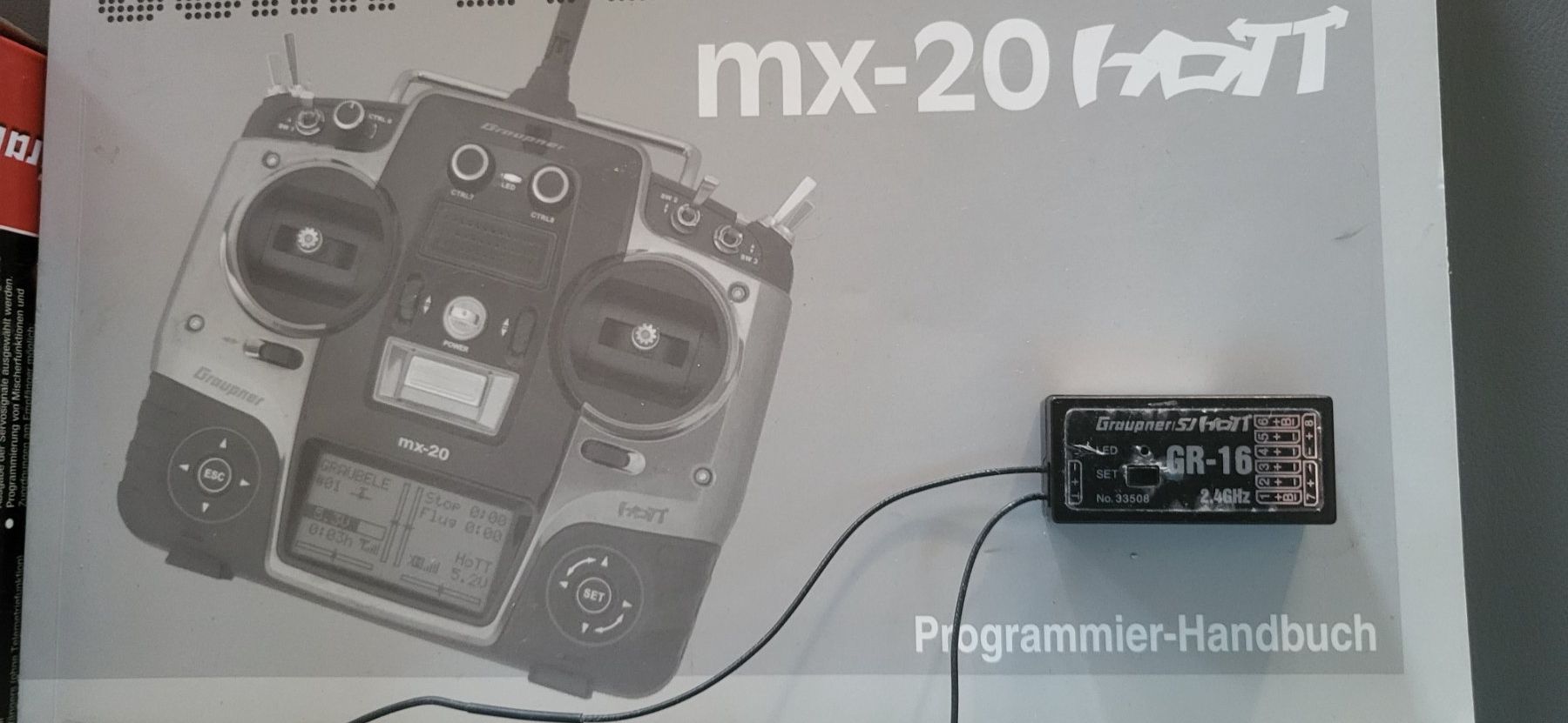 Graupner Telecomando: radicommade Graupner mx20 – Usato da Chevroux venduto da Rogers59 2