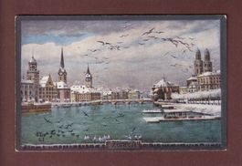 ZÜRICH unter Schnee