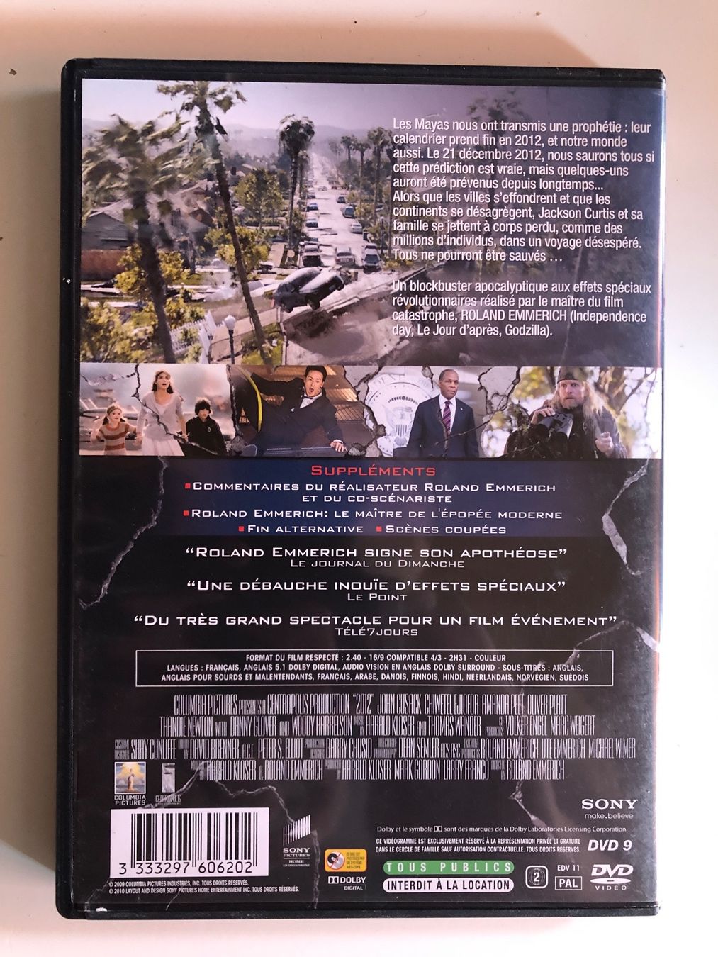 Tutti i DVDs: 2012 – Usato da St-Cierges venduto da Crisi53 1