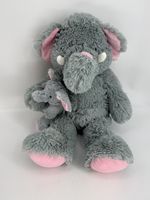 Süsser Sunkid Plüschtier Elefant mit Baby 