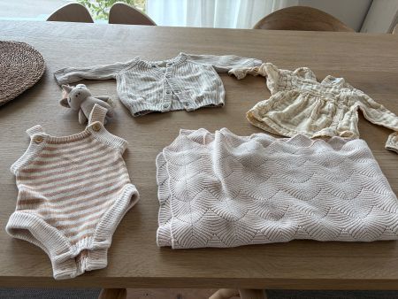 Babykleider Mädchen 4-12 Mte