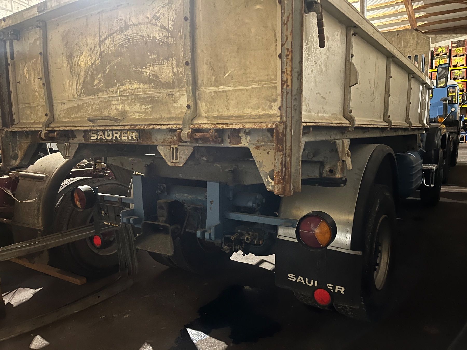 Saurer Autocarri: Saurer 4DM Prototyp 4x4 – Usato da Niederbüren venduto da mcbruehwiler 4
