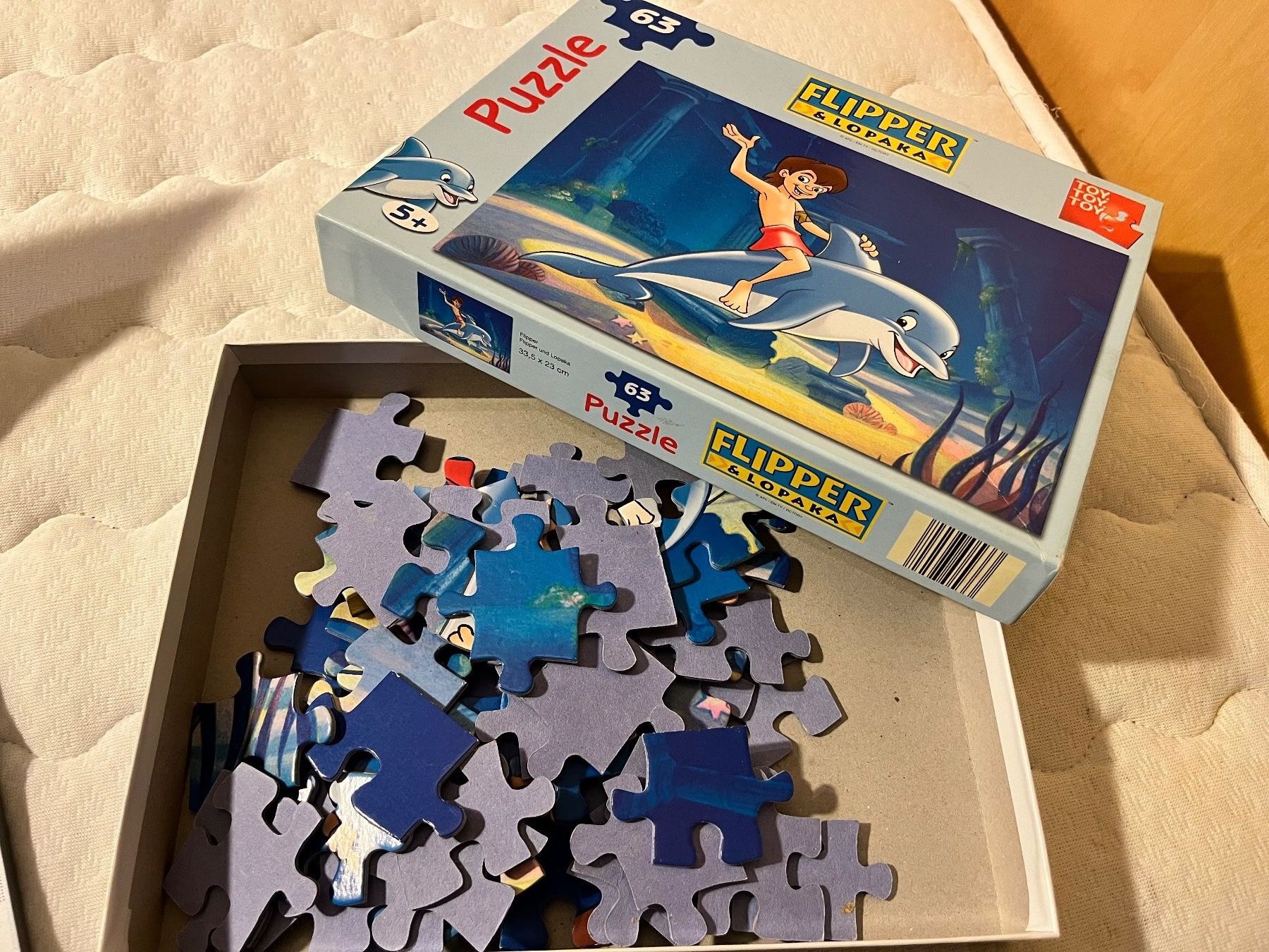 Puzzle: herziges Puzzle "Flipper & Lopaka" mit 63 Teilen – Usato da Wohlen AG venduto da momo_1973 1