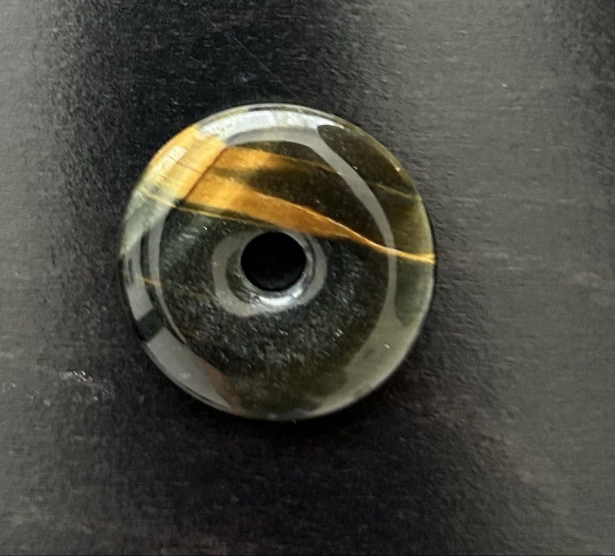 Ciondoli: Tigerauge Pi-Scheibe 4 cm – Nuovo (secondo la descrizione) da Widnau venduto da dan_hrm2 4