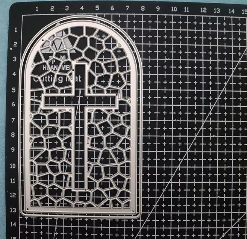 Sciablone: Neues Stanzschablonenset Kirchenfenster – Nuovo e nell'imballaggio originale da Effretikon venduto da wenuss 1