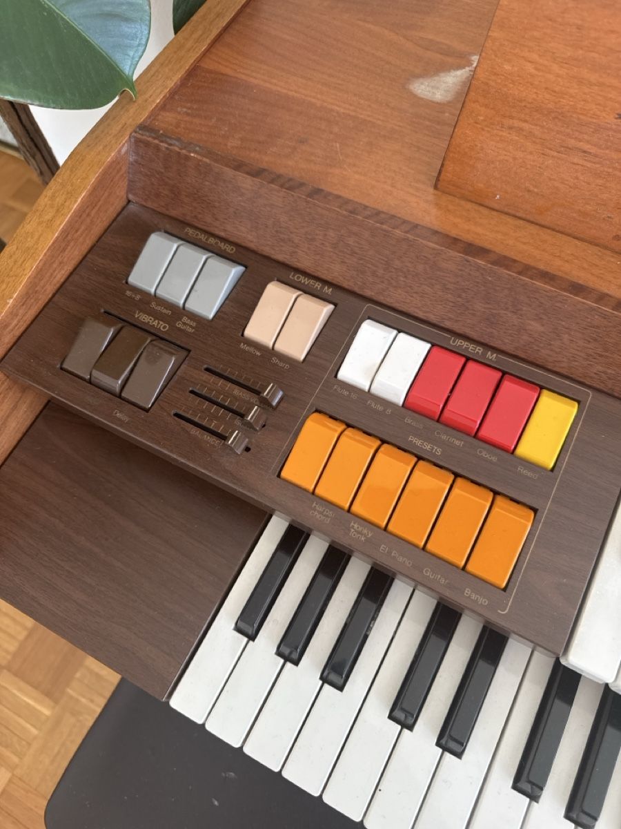 Musikinstrumente: Vintage Farfisa Capitol Organ with Bench – Gebraucht aus Lugano von cua_mh2g 3
