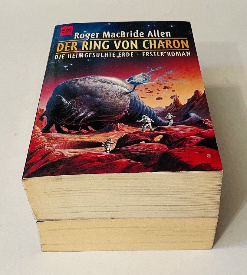 Libri: 2x Sci-Fi Romane Roger MacBride Allen Die Heimgesuchte Erde – Usato da Duggingen venduto da nad_6yzh 3