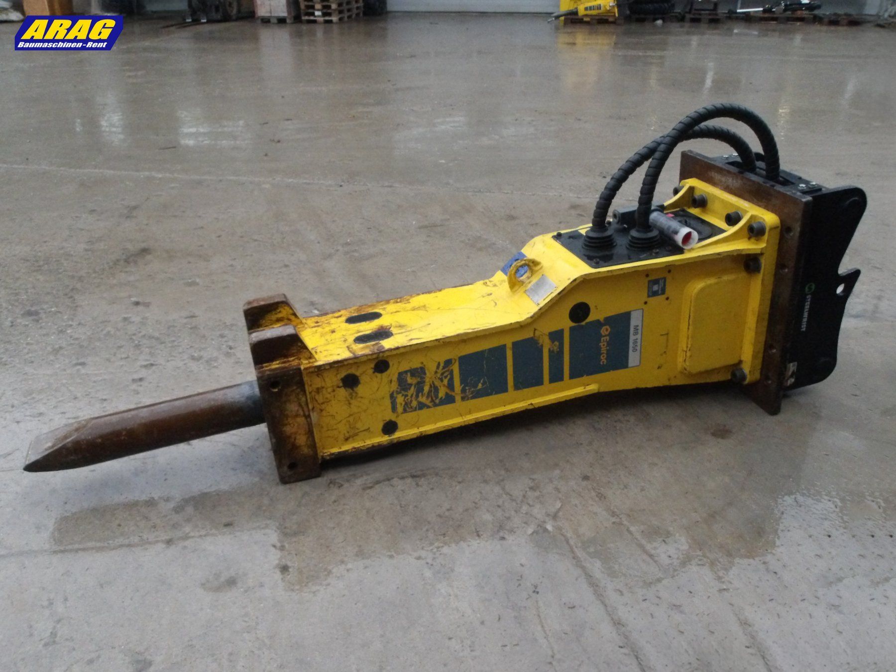 Tutti gli attrezzi: Epiroc MB1650 Abbauhammer – Usato da Hasle LU venduto da Arag08