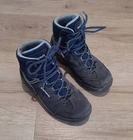 Wanderschuhe GTX Mid Junior von Lowa Gr. 34 blau