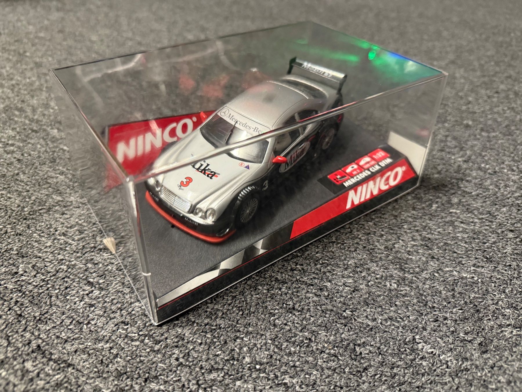 Ninco Rennbahnen: Ninco Mercedes CLK DTM Mika 1:32 – Gebraucht aus Bauma von Shotgunmann