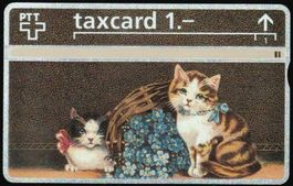 Taxcard 209L_26436 Katzen