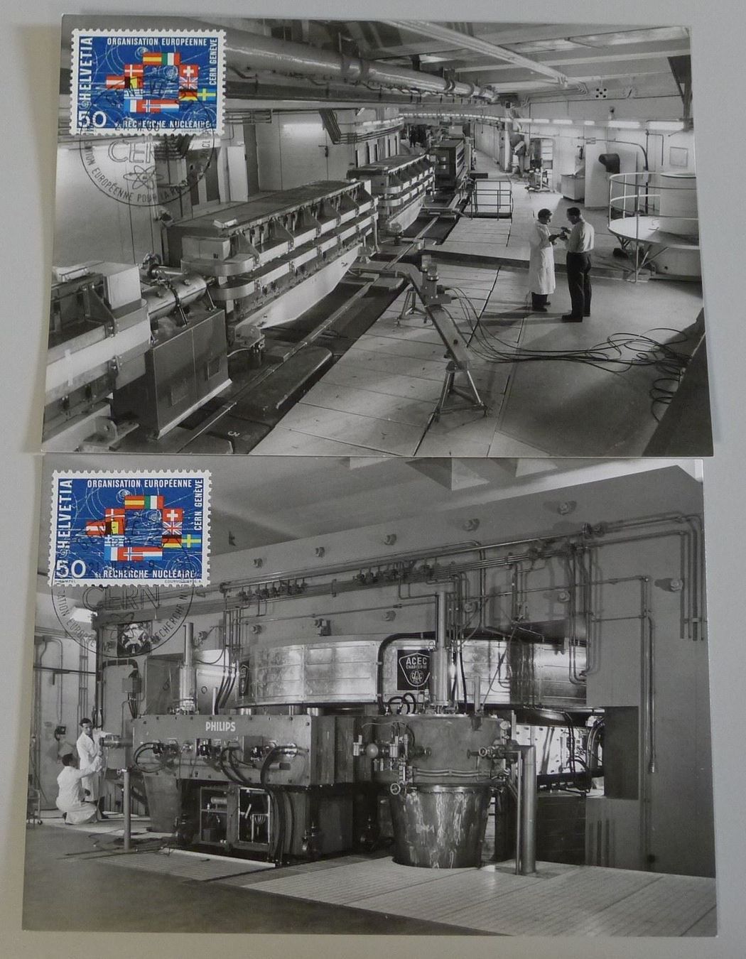 Alle Briefmarken: 1966, Nr.441 CERN kleines Lot 3 Briefe + 3 Karten – Gebraucht aus Sursee von Luzernerraute 4