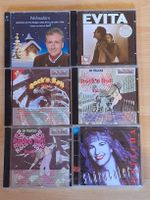 6 Stk. Musik-CDs (Sammlung)