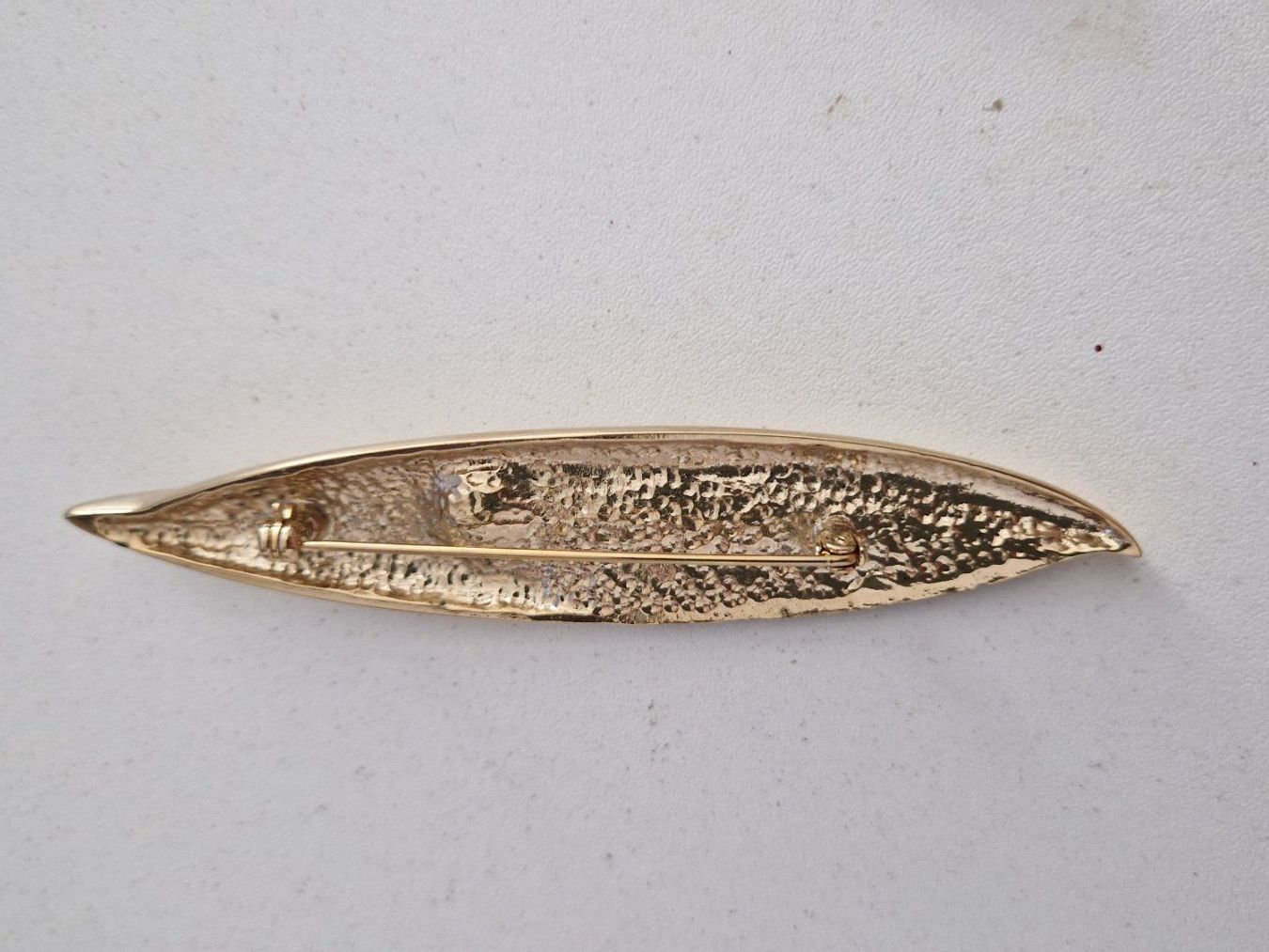 Broschen & Nadeln: Delora Design Brosche,Goldfarben, Vintage Schmuck – Neu (gemäss Beschreibung) aus Oberwil BL von Katze55 1