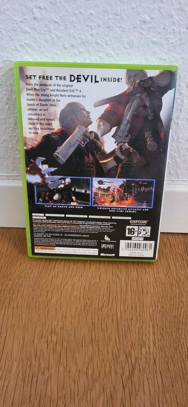 Microsoft Giochi: Xbox 360 - Devil May Cry 4 – Usato da Münsingen venduto da Heroism2010 1