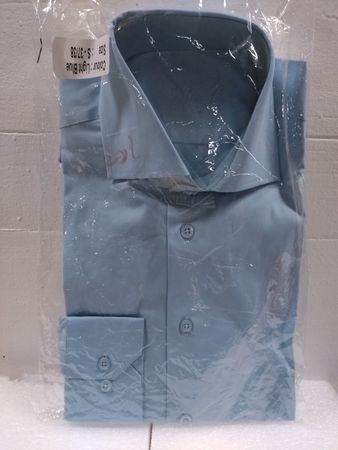 Chemise homme bleu clair S Michael Miles NEW