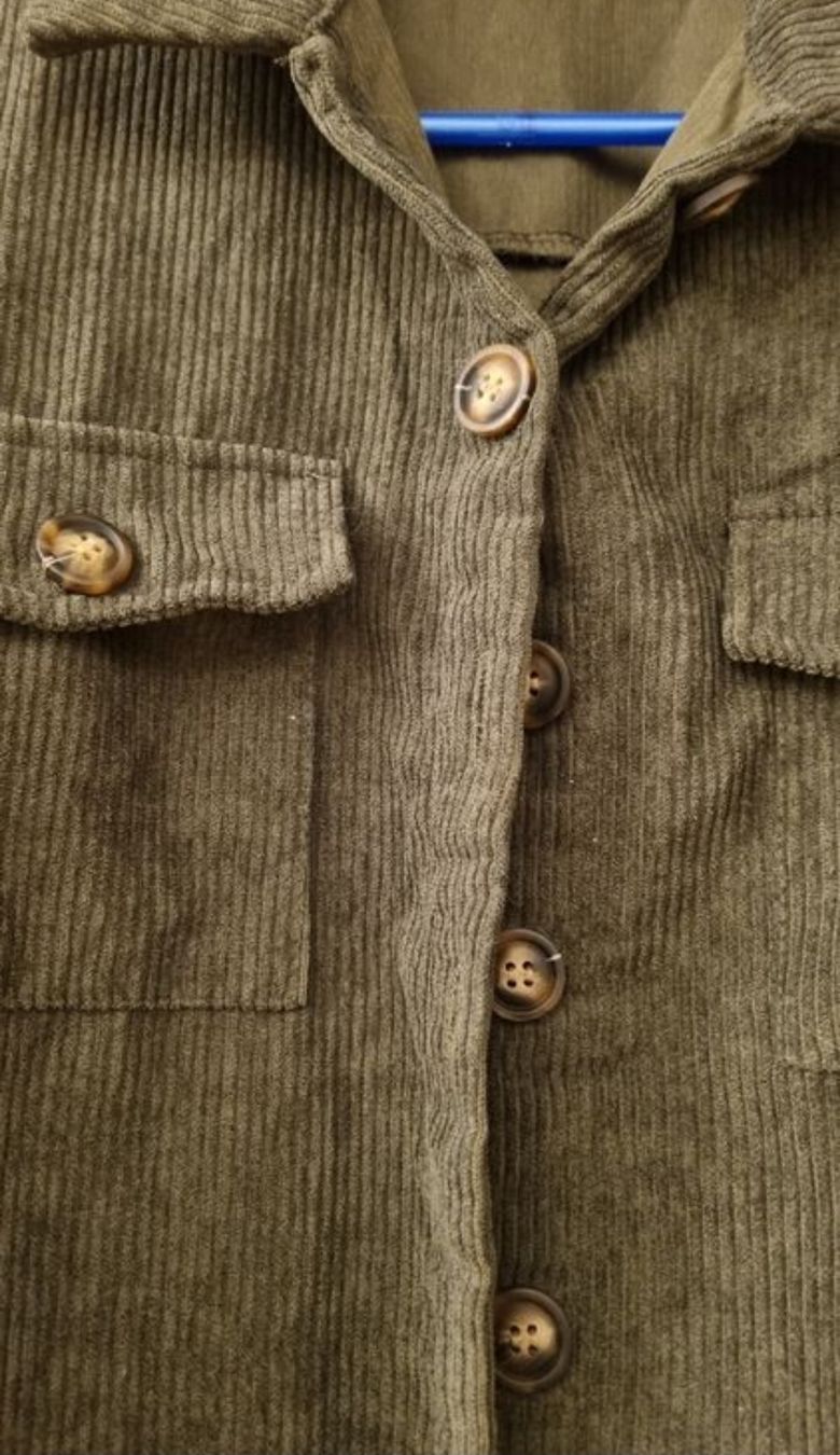 Giacche: Coole Olive Cord Jacke, Gr. S, Neu – Nuovo (secondo la descrizione) da Oftringen venduto da MalousAllerlei 1
