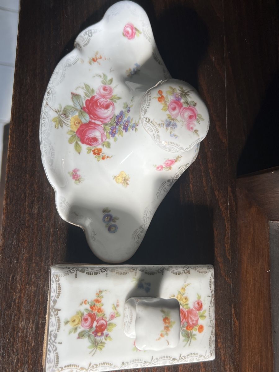 Toutes les décorations: Tintenfach, Stempfel mit Blumenmuster Dekor – D'occasion à Niederglatt ZH par AnFleischmann 2