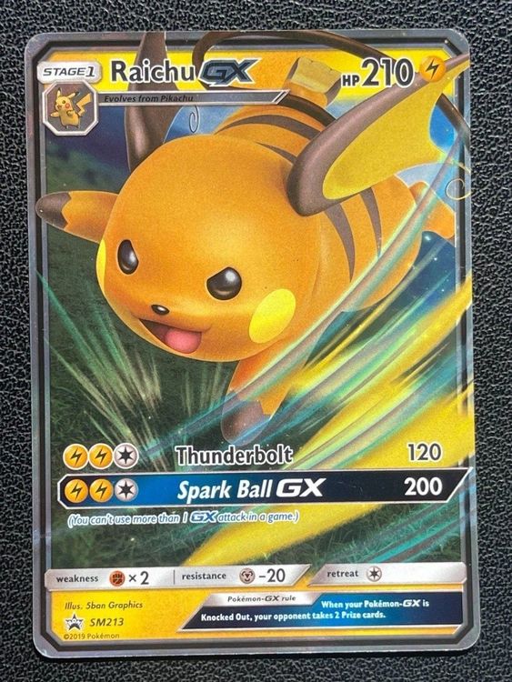 Raichu Gx Ultra Rare Sm Black Star Promo Kaufen Auf Ricardo