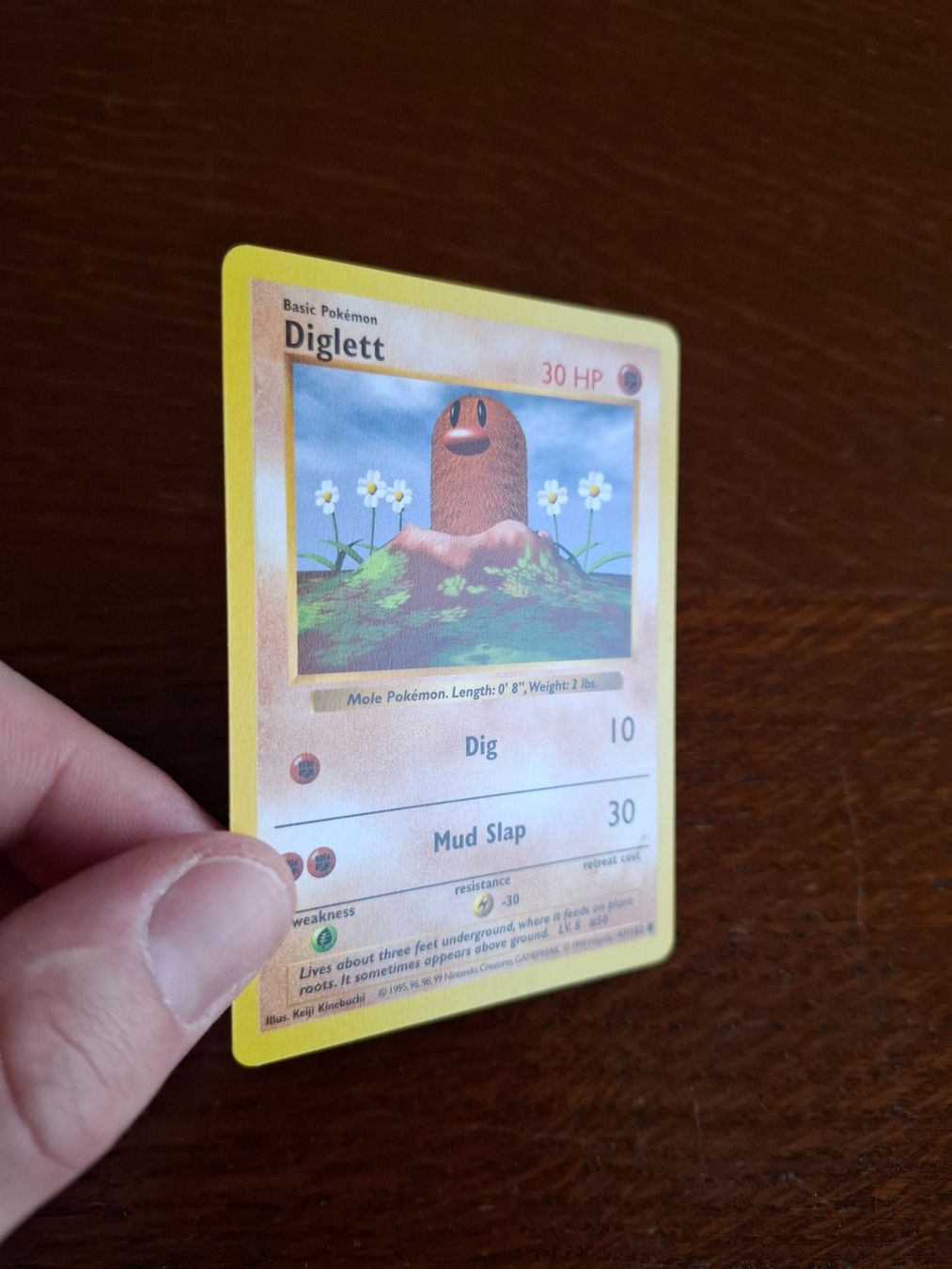 Pokémon Cartes à collectionner: Pokemon Diglett Base Set Shadowless 47/102 – D'occasion à Giornico par ale_lc8k 2