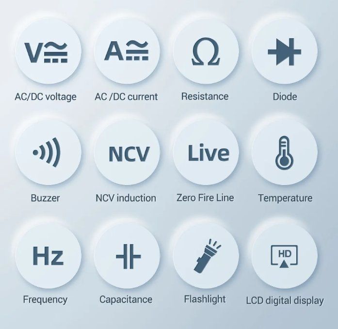 Misurare: Pro Smart LCD Digitale Multimeter – Nuovo e nell'imballaggio originale da Châtelaine venduto da topshop.switzerland 6