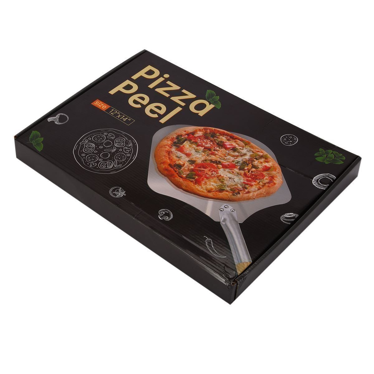 Elettrodomestici da cucina: Pizzaschaufel Pizza Schiebe Alu und Holz – Nuovo (secondo la descrizione) da Thun venduto da onlino 2