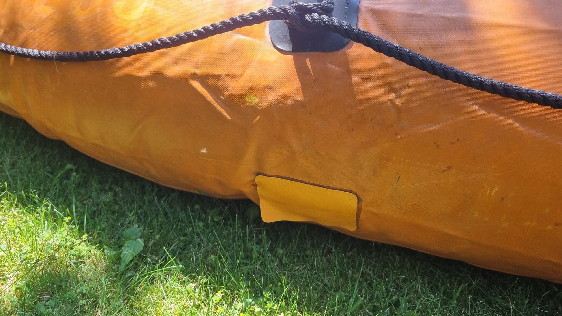 Metzeler Barche: Schlauchboot METZELER JUCA'S orange mit Paddel – Difettoso da Hittnau venduto da starlet 8