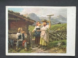 AK 1943 Pro Infirmis Karte Zensurstempel D gebraucht (G3690)