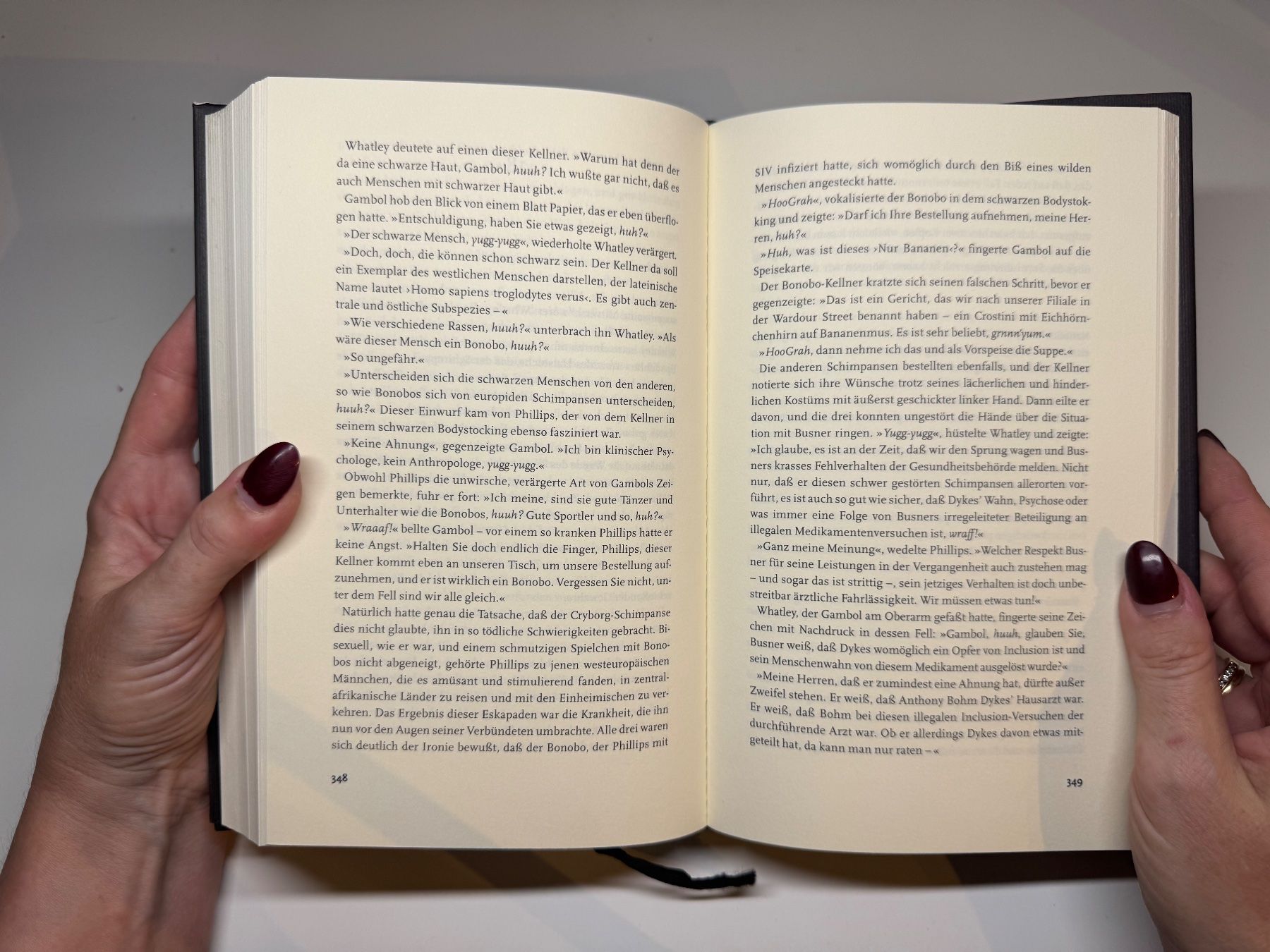 Libri: ROMAN: Will Self, Die schöne Welt der Affen – Usato da Grosswangen venduto da Deutsche_Romane 7