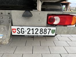 Schönes Kontrollschild SG 212887