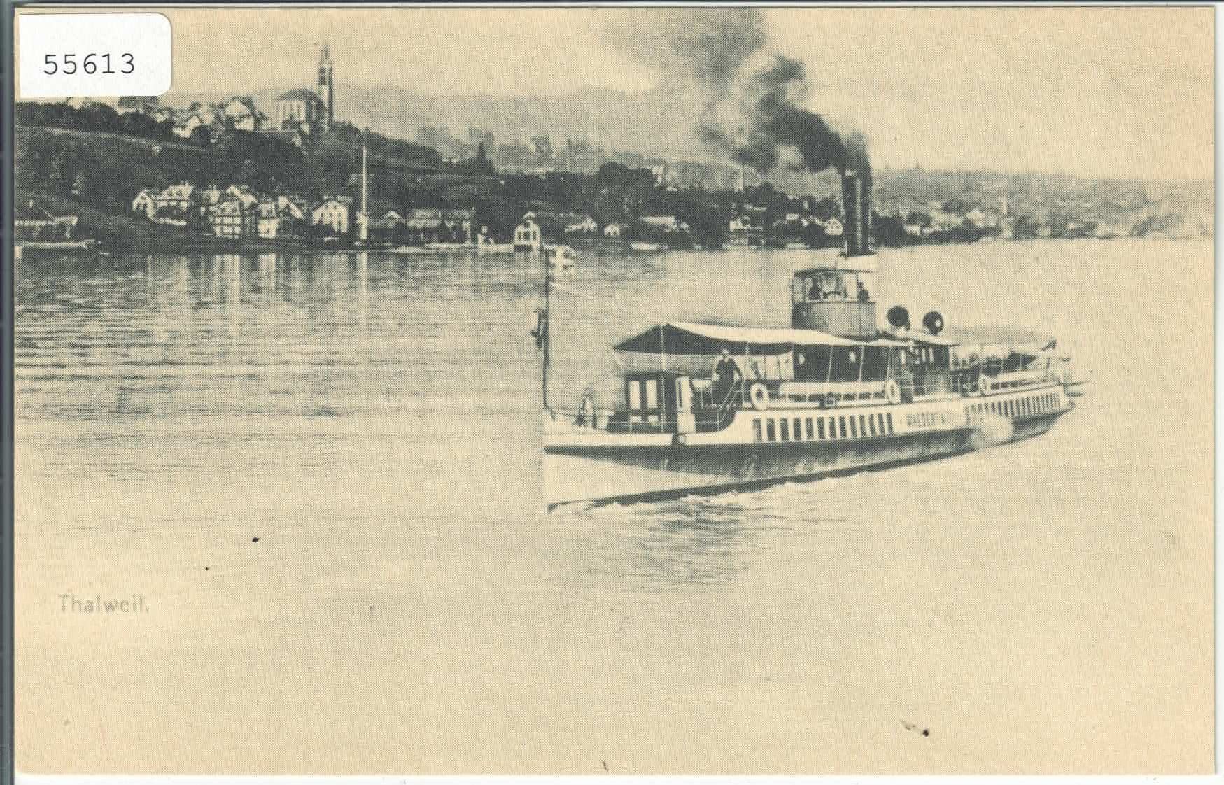 Cartoline postali: Zürichsee - Schiff "Wädenswil" - Repro – Usato da Ettingen venduto da Kartenplanet