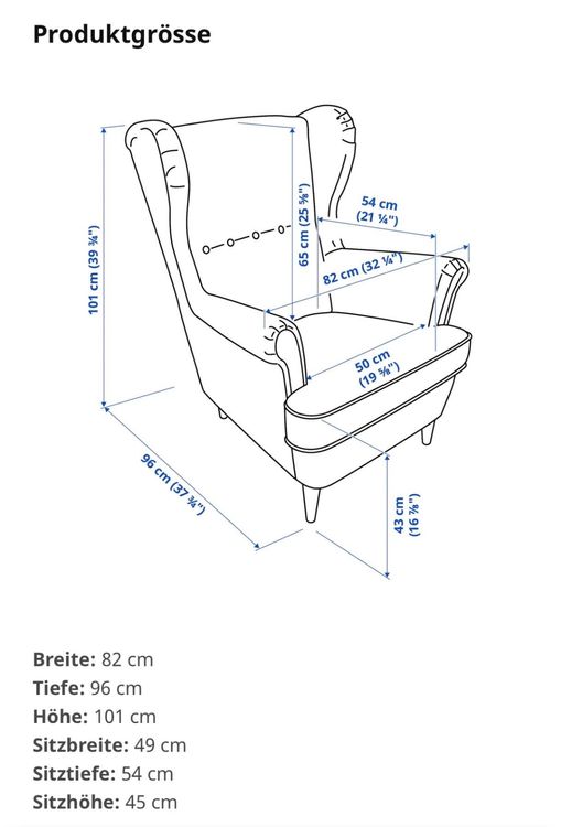 Grauer Ikea Sessel Kaufen auf Ricardo