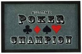 Fussmatte - POKER CHAMPION