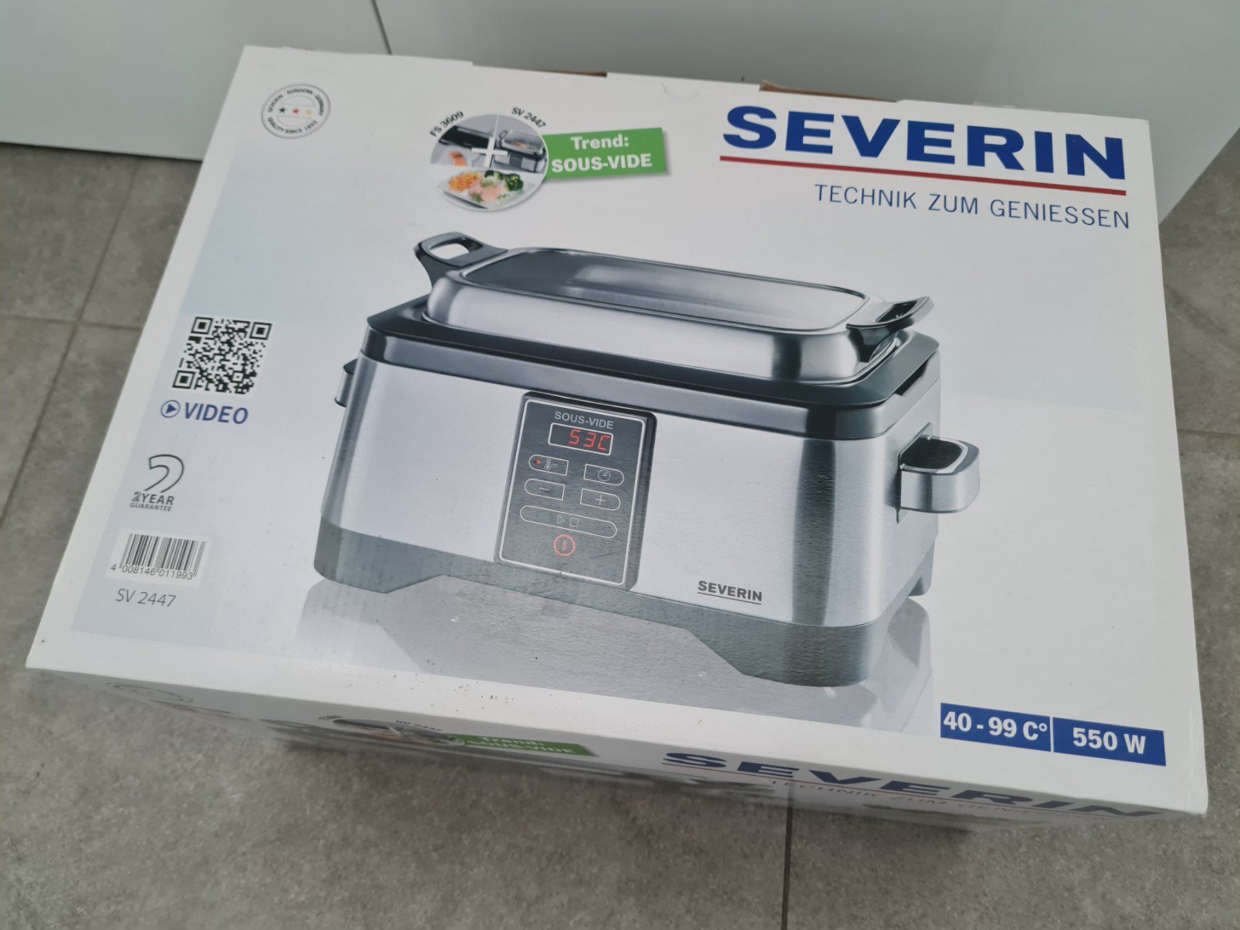 Elettrodomestici da cucina: Sous-Vide Garer – Nuovo e nell'imballaggio originale da Weiningen TG venduto da Hugo8181 1
