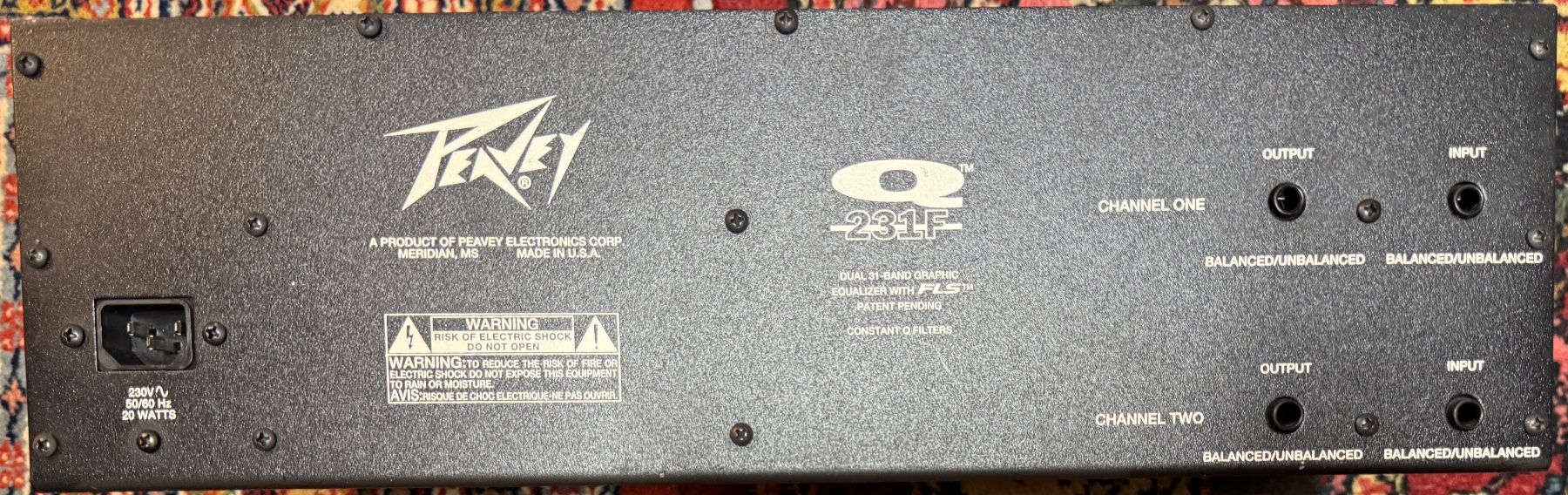 Equalizer: Peavey 31-Band Equalizer EQ – 19" Rack – Gebraucht aus Dornach von shaker11 1