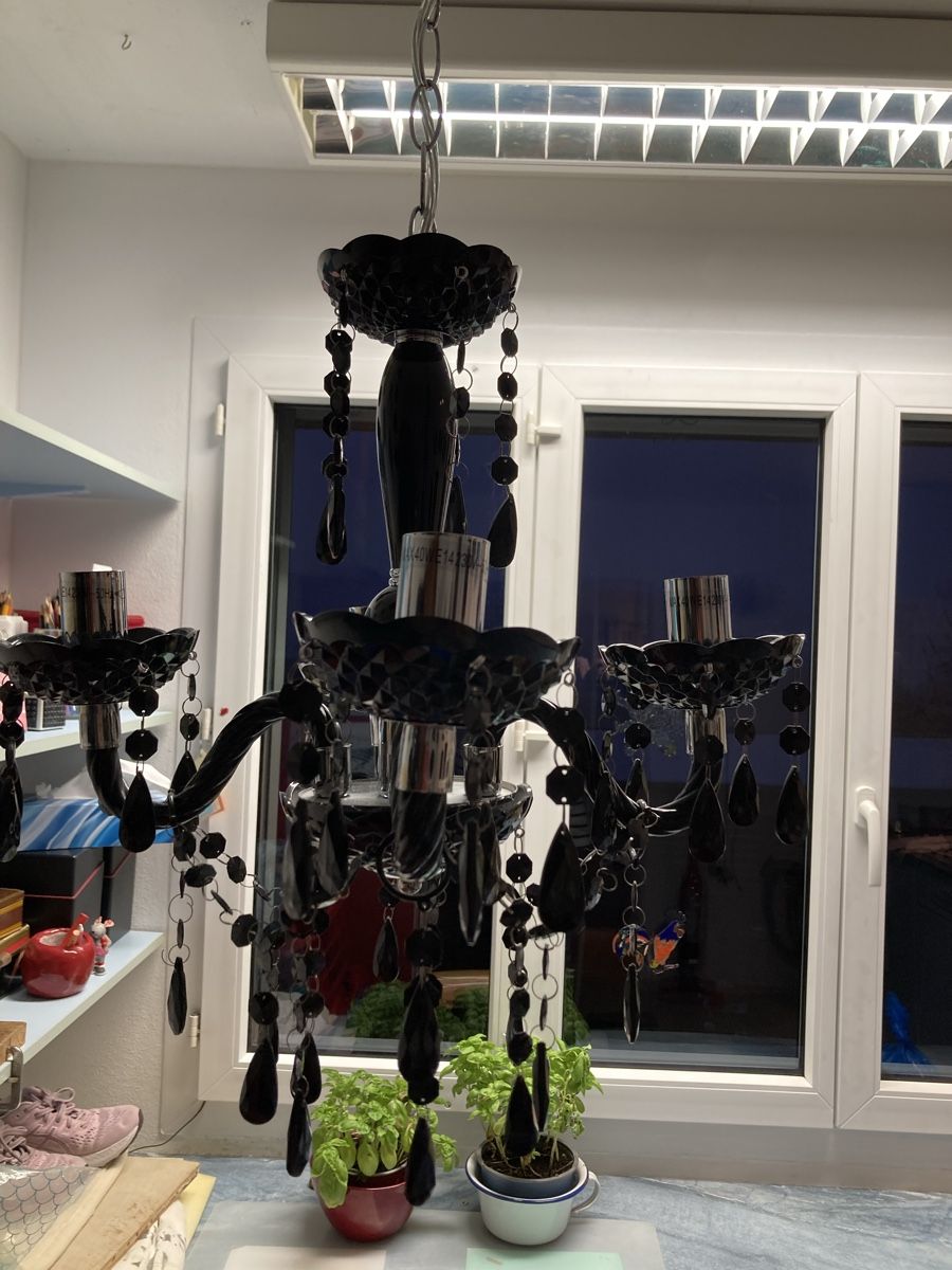 Paralumi: Hänge Lampe schwarz – Usato da Kesswil venduto da Branca-01 9
