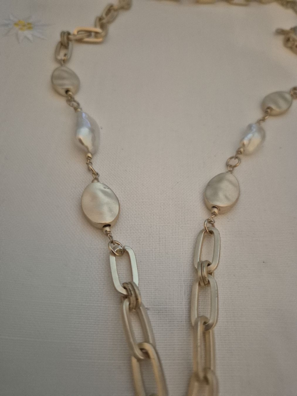 Catenine: Star necklace. Gold and pearl. – Usato da Zürich venduto da mrs_kz6n 4