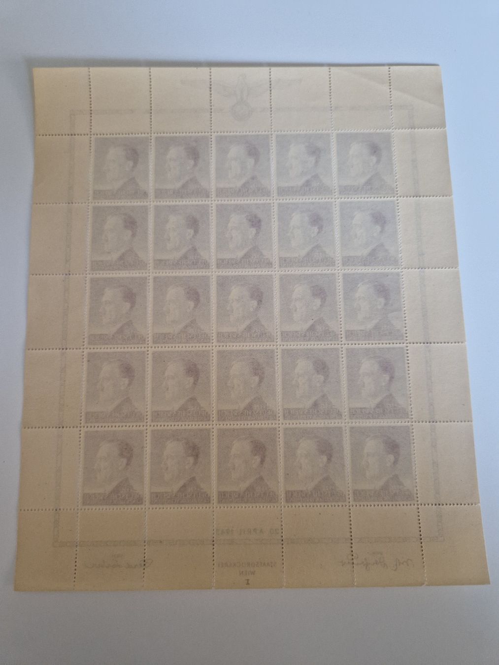 Tutti i francobolli: Deutsches Reich Adolf Hitler Bogen Briefmarken postfrisch – Nuovo (secondo la descrizione) da St. Gallen venduto da Enrico_SG 1