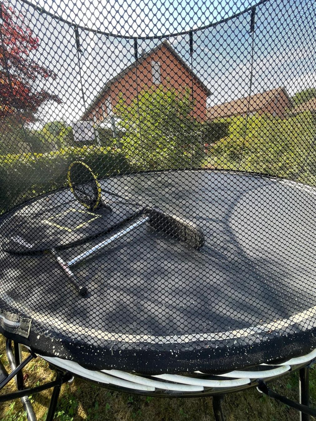 Springfree Trampolini: Trampolin Springfree, Medium Round R79, Durchmesser 3 Meter – Usato da Bottighofen venduto da KarinRuhland 2