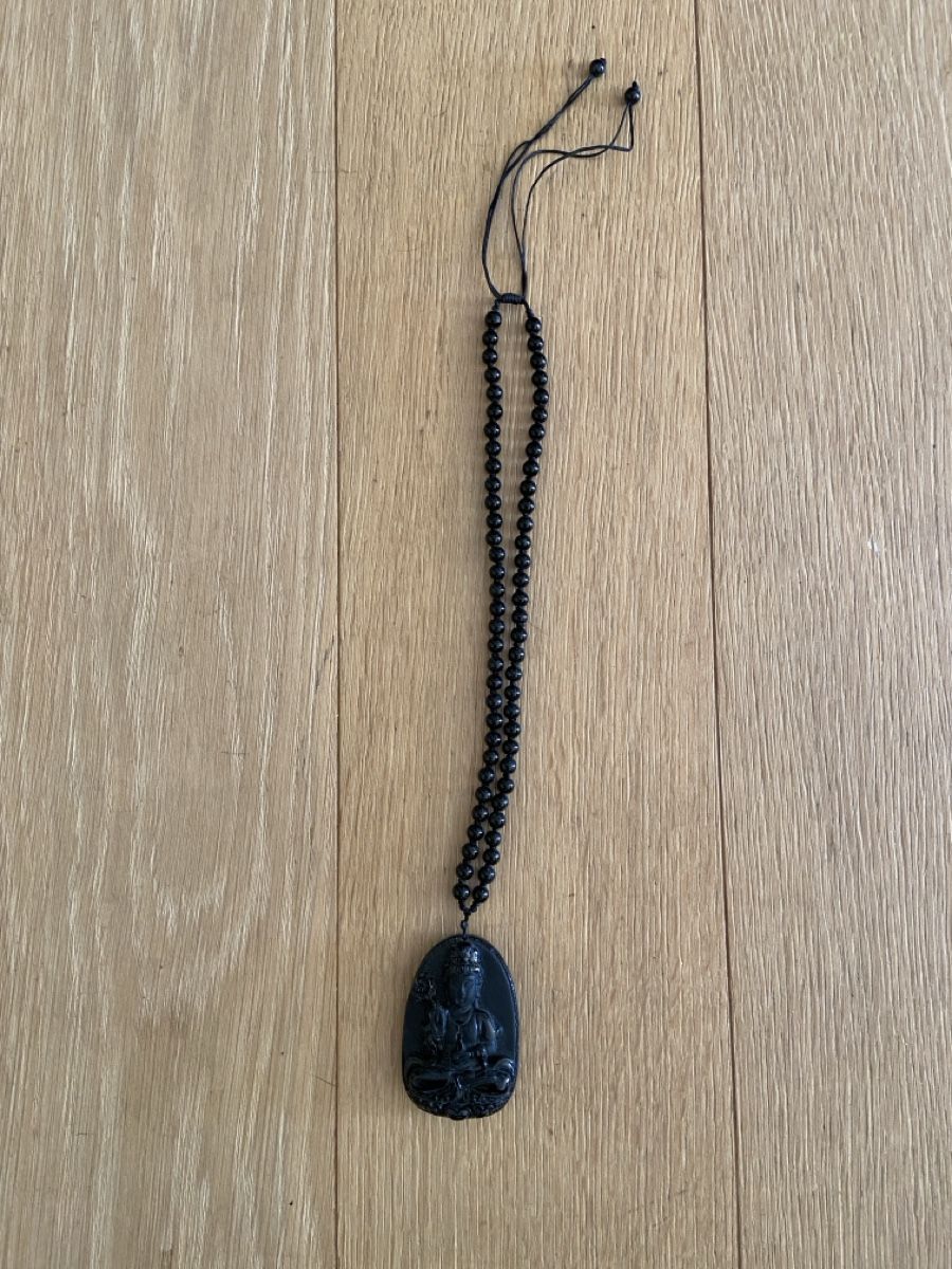 Catenine: Steinkette ONYX Kuan Yin – Nuovo (secondo la descrizione) da Kloten venduto da KimChi