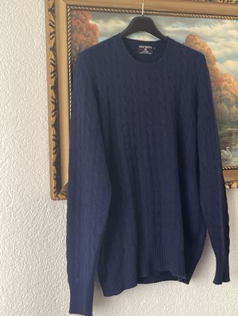 Hackett London Kaschmir💯PuliGrL Gereinigt Neuewertig(K2