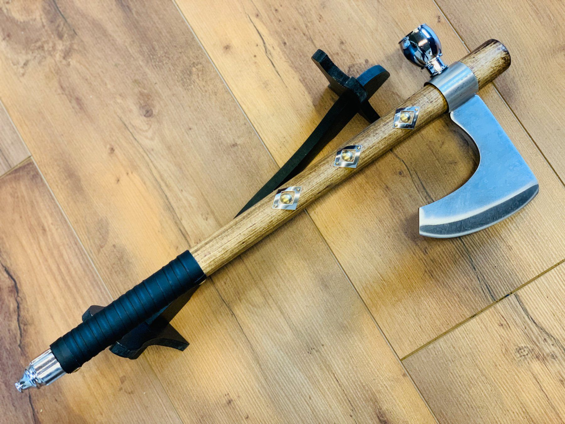 Besteck: Indianer Messer AXT Friedenspfeife Häuptling Sitting 47cm – Neu und originalverpackt aus Bergdietikon von shopAgent 7
