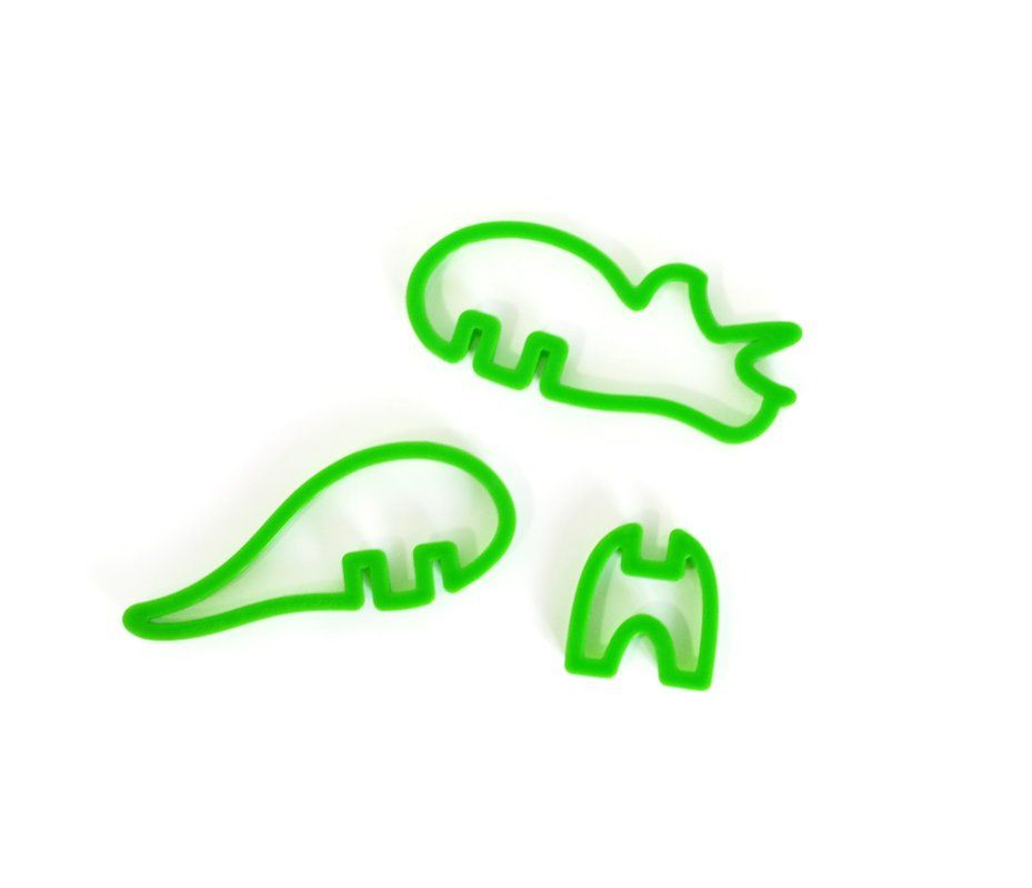 Teglie da forno: 3D Dinosaurier Cookie Cutters 3er-Set – Nuovo e nell'imballaggio originale da Schwyz venduto da mucholoco 5