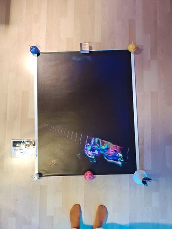🎸 Steve Morse – Signiertes Kunstposter #1 von 50 weltweit!